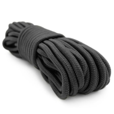 EMERGENCY ZONE Emergency Zone 229B 0.37 in. x 50 ft. Rope; Black 4308B